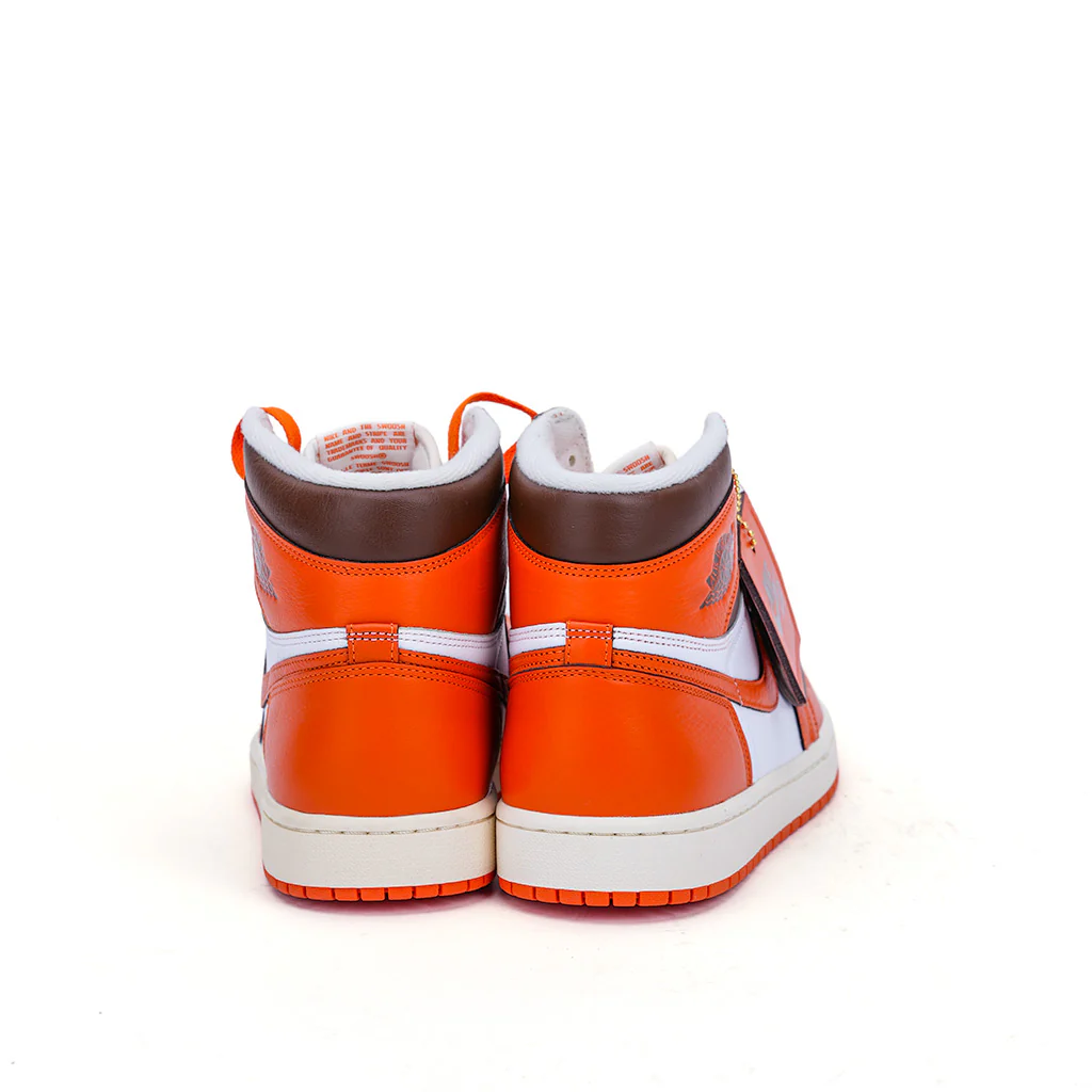 Nike Air Jordan 1 high Starfish Size 11w New - Image 4