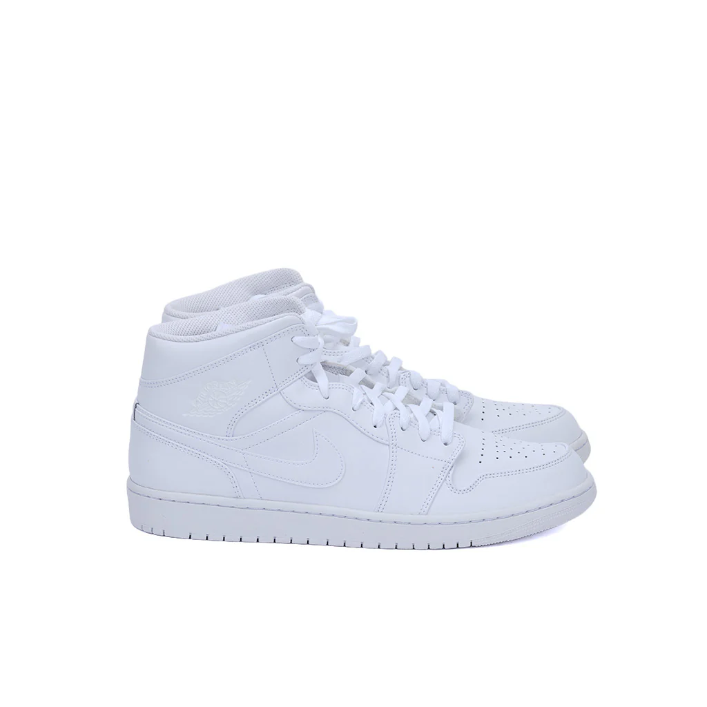 Nike Air Jordan 1 Mid White Size 12 New