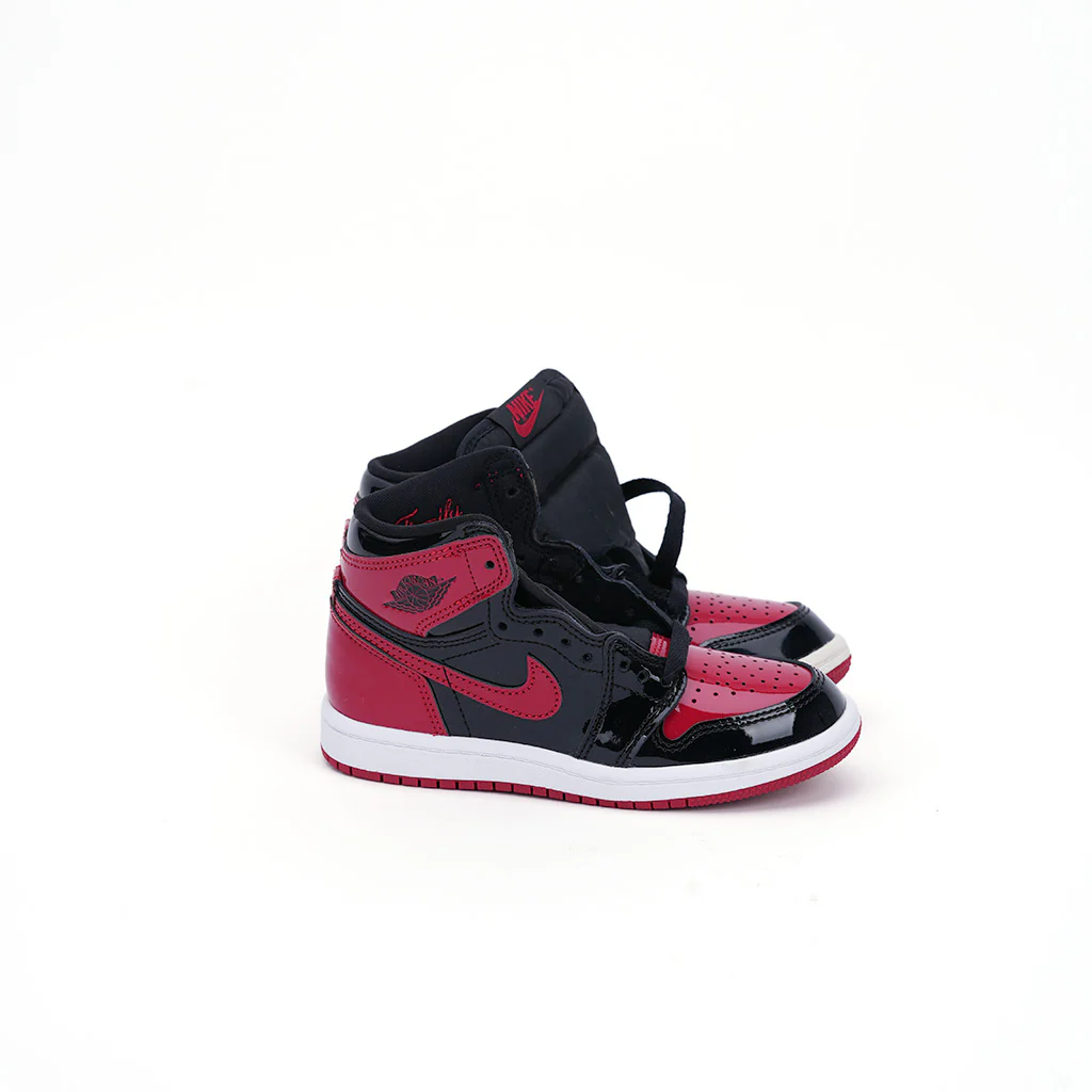 Nike Air Jordan 1 High Patent Bred Size 10 New