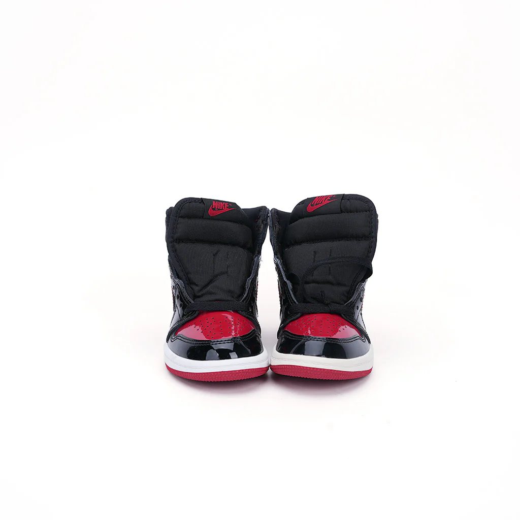 Nike Air Jordan 1 High Patent Bred Size 10 New - Image 3