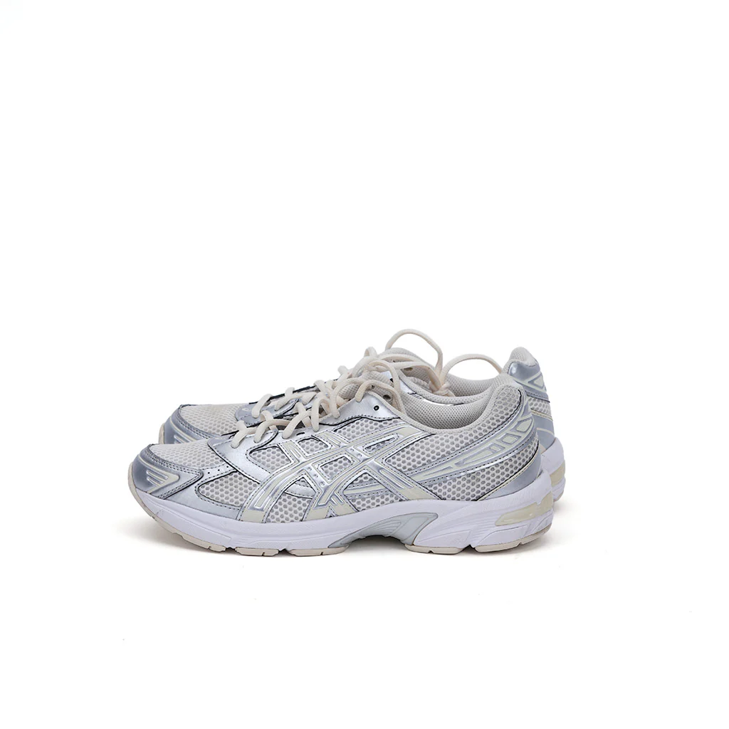 Asics Gel 1130 Cream Pure Silver Size 8.5 Used - Image 2