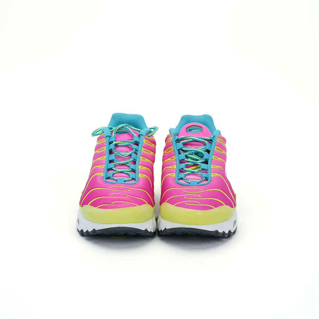 Nike Air Max Plus Volt pink Size 4.5 Used - Image 2