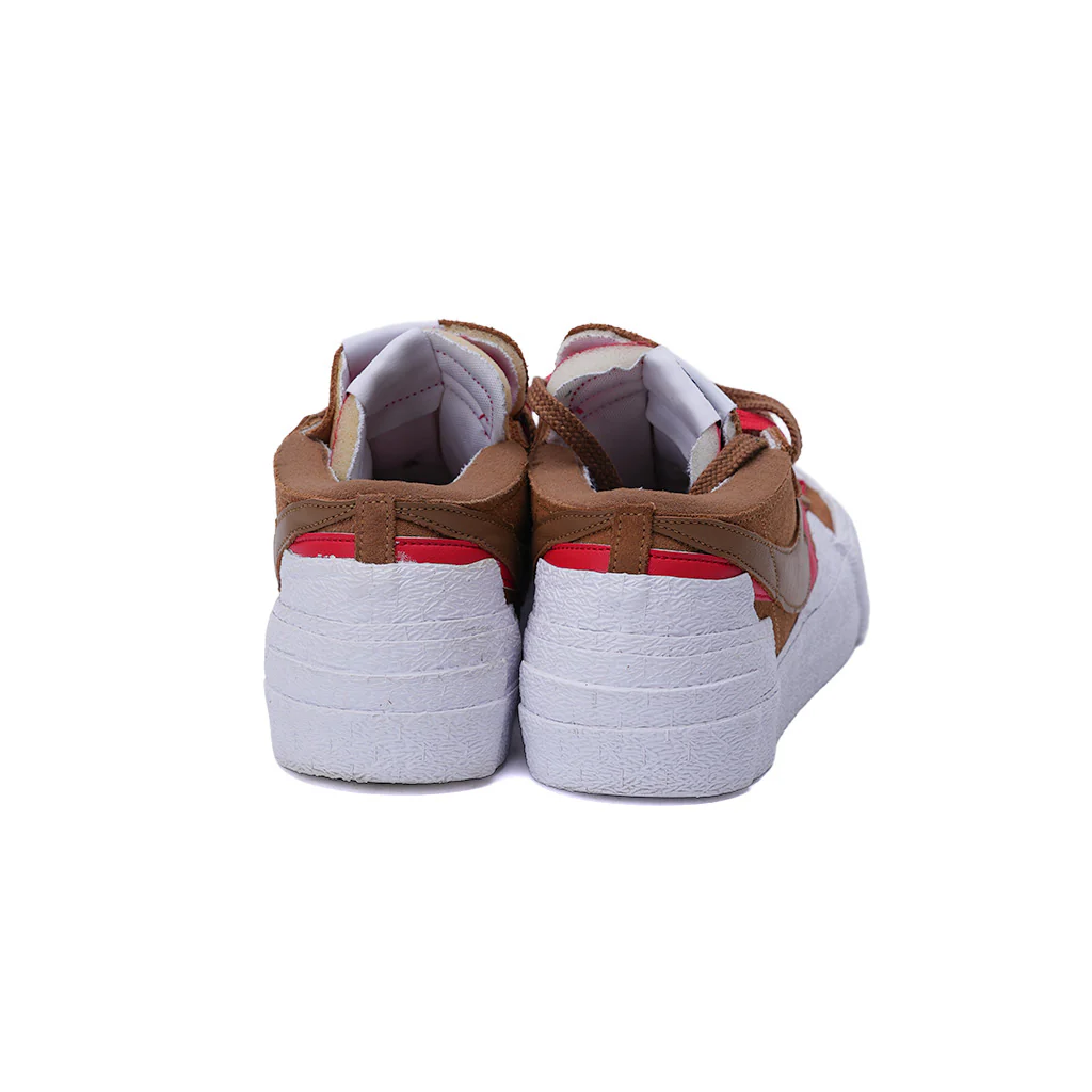 Nike Blazer Sacai Brown Size 9.5 Used - Image 4