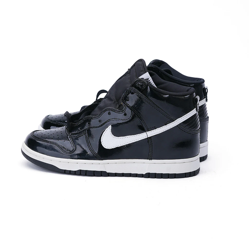 Nike Dunk High Black Patent Size 8 New - Image 3