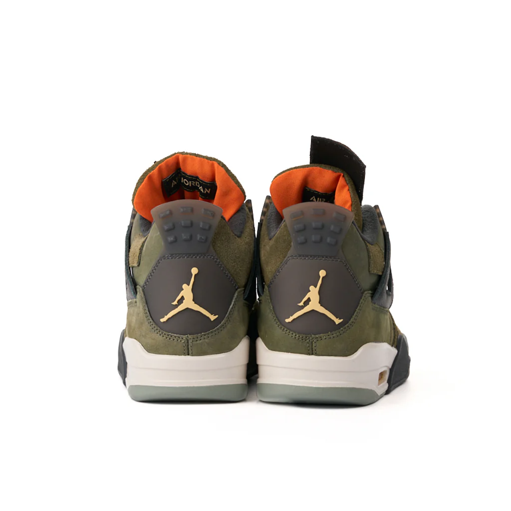 VICK ALMIGHTY NIKE AIR JORDAN 4 UNDFTD CRAFT SIZE 9 CUSTOM SNEAKERS - Image 4