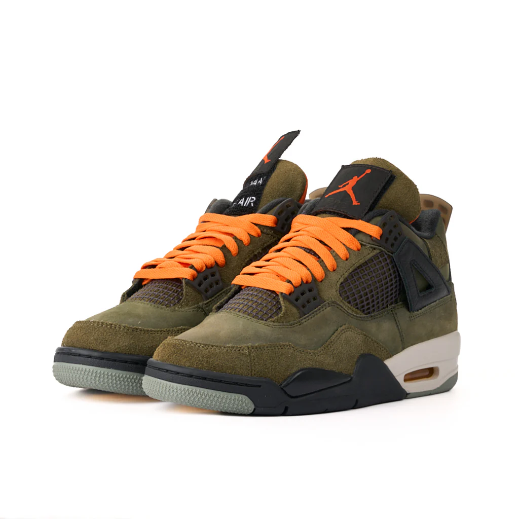 VICK ALMIGHTY NIKE AIR JORDAN 4 UNDFTD CRAFT SIZE 9 CUSTOM SNEAKERS - Image 6